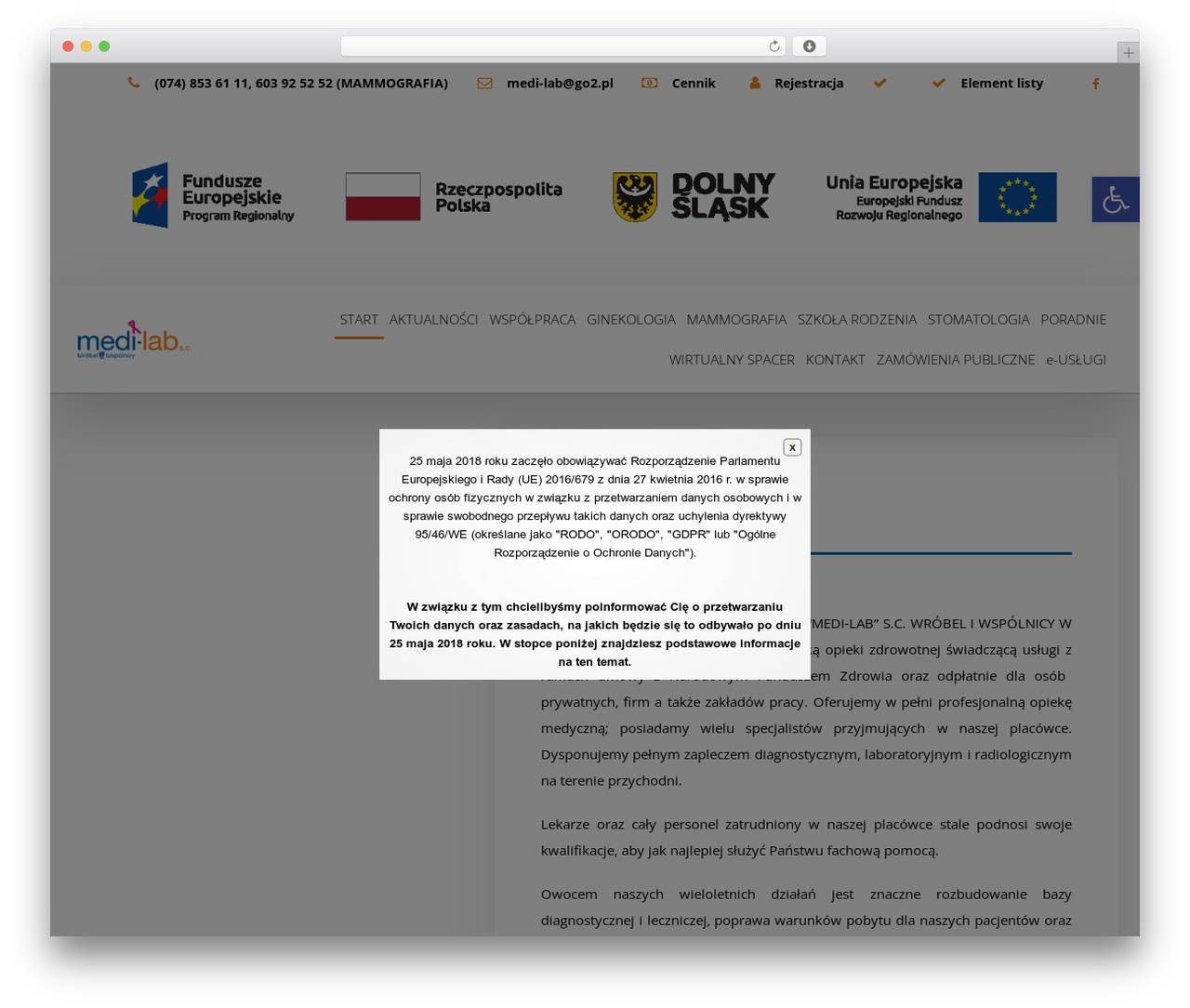 WordPress theme OceanWP - medi-lab.pl