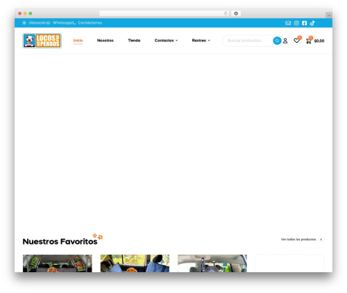 Ziggy theme WordPress - locosporlosperros.com