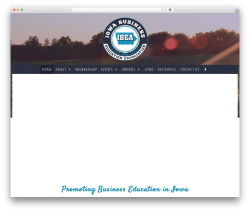 Bootstrap Basic-Iroc company WordPress theme - ibeaonline.org