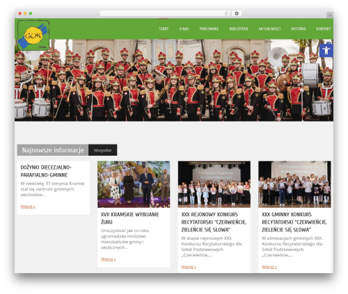 cherry theme WordPress - gokramsk.pl