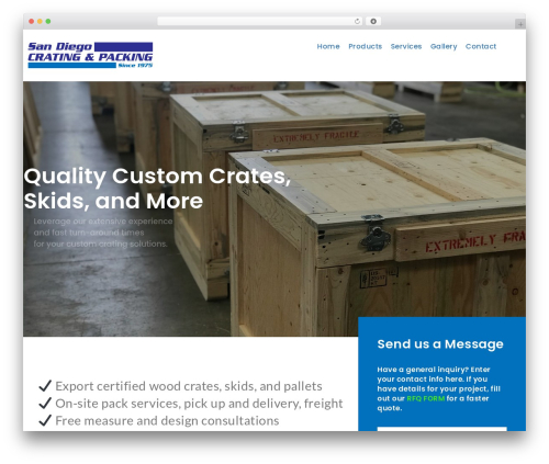 Craftio WordPress theme - sdcrate.com