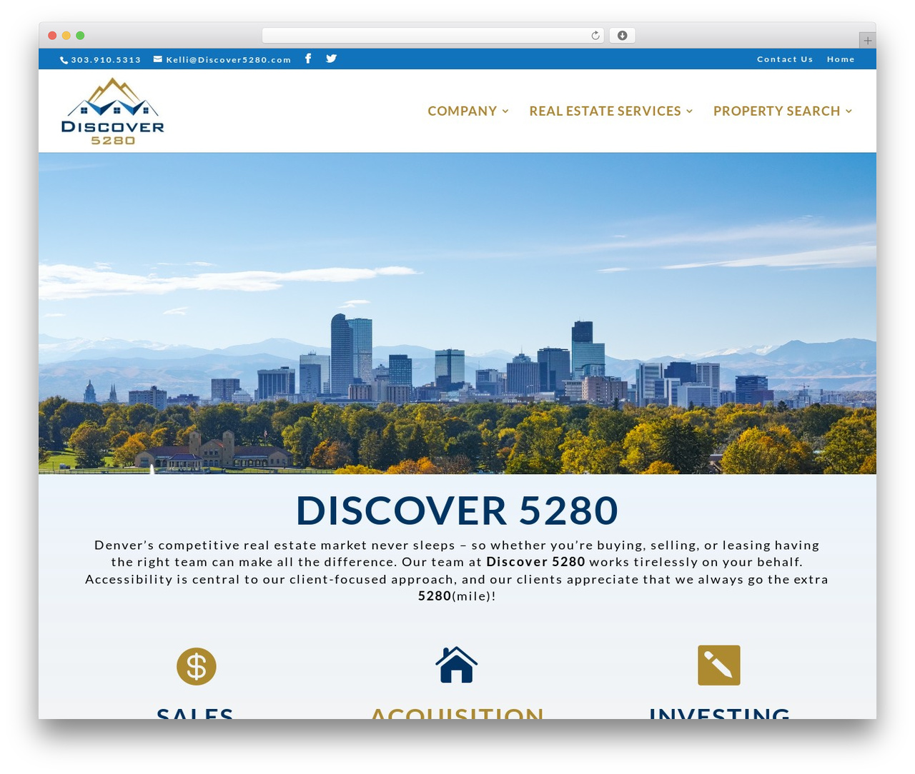 Divi WordPress theme - discover5280.com