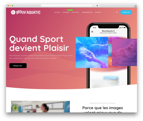 Dynamo WP theme - mouvaquatic.fr