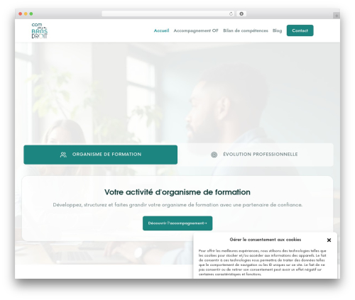 Efor WP theme - commonbrasdroit.fr