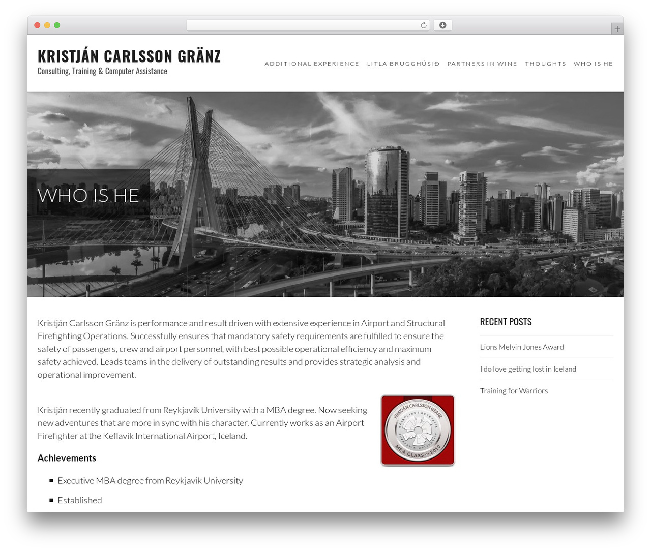 Executive WordPress theme - kcg.is Executive WordPress theme - kcg.is