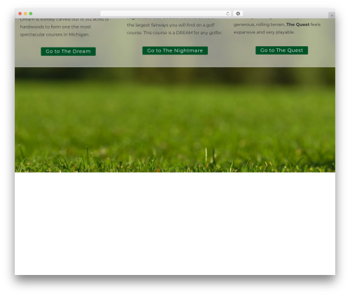 Genesis WordPress theme - dreamnightmaregolf.com