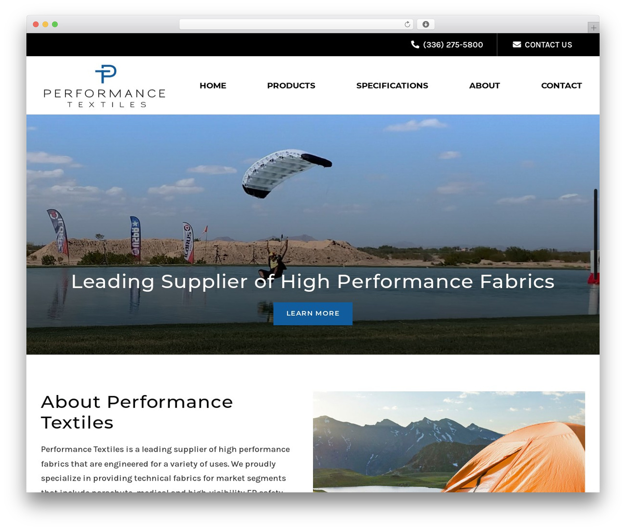 Genesis WordPress theme - perftex.com