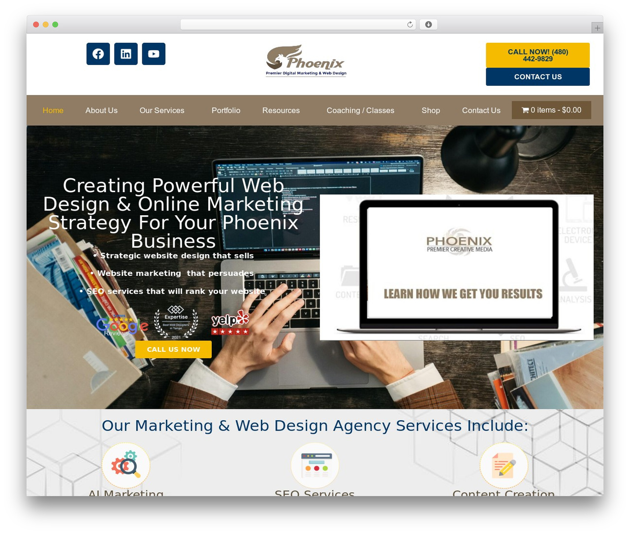 Hello Elementor Child theme WordPress - phoenixcreativemedia.com