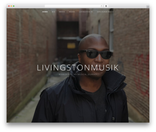 Obsidian WordPress theme - livingstonmusik.com