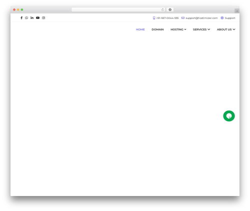 PHOX WordPress theme for business - hostimizer.com