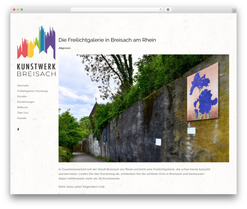 Reframe Plus WordPress theme - kunstwerk-breisach.de
