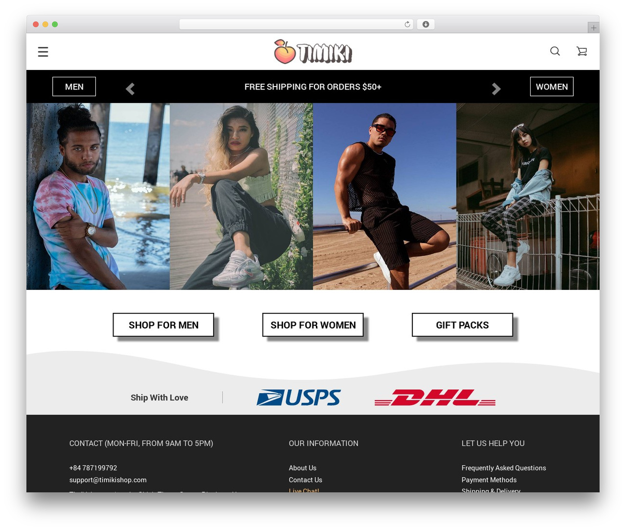 Rubens WP theme - timikishop.com
