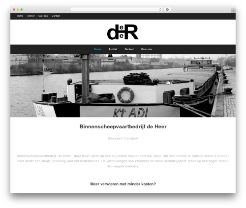 Shuttle top WordPress theme - kladi.eu