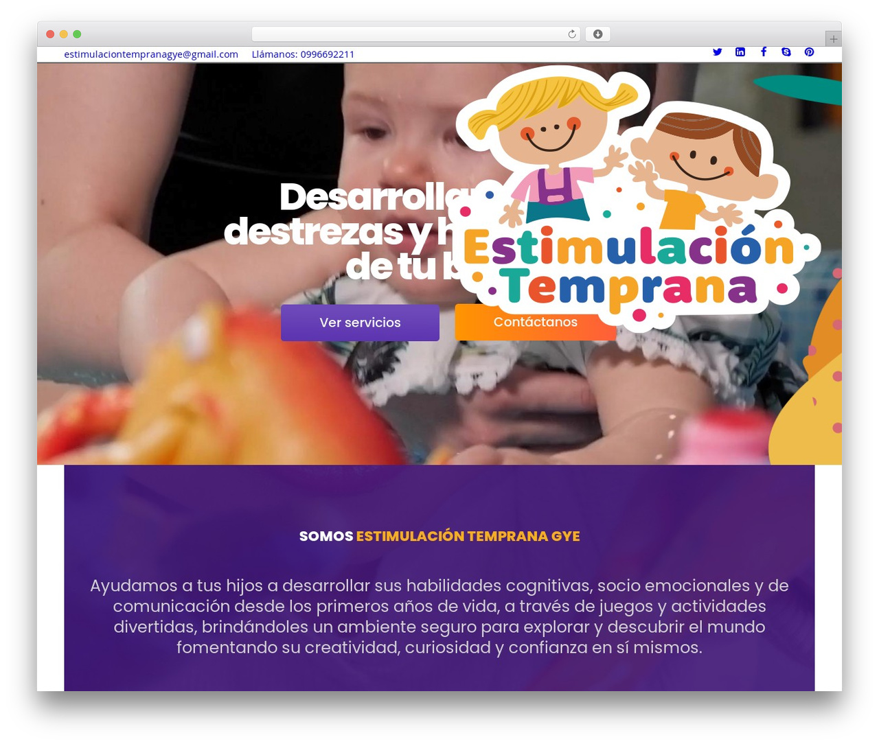 Theme WordPress Cesis - estimulacion-tempranagye.com