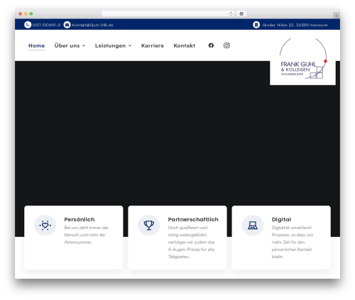 Uncode WordPress theme - guhl-steuerberater-hannover.de
