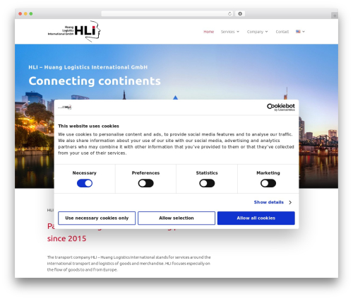 WordPress theme Divi - hli-gmbh.de