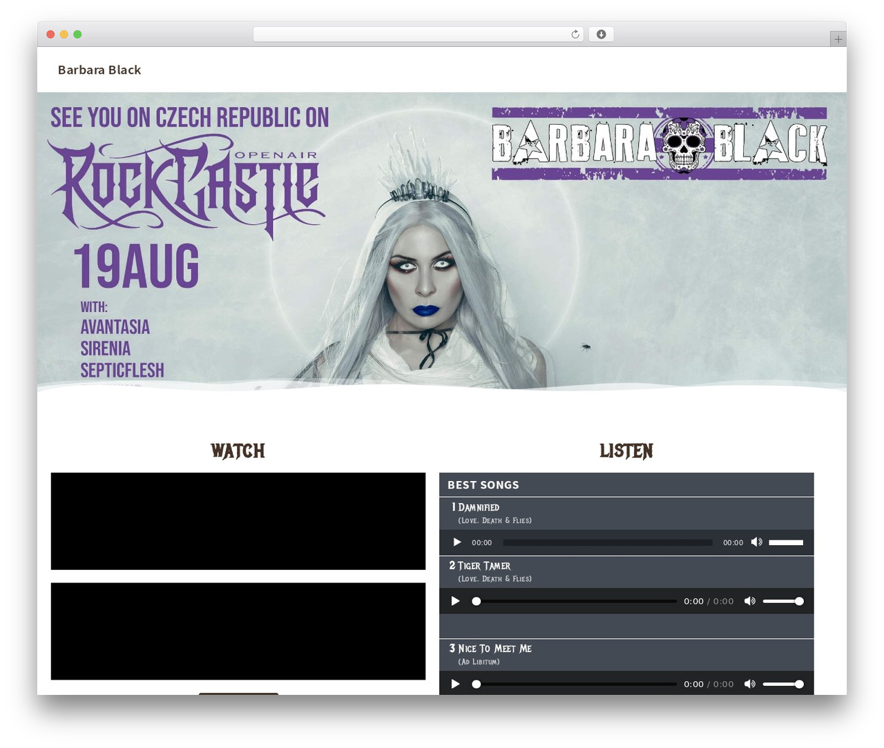 WordPress theme Genesis - barbarablackrock.com