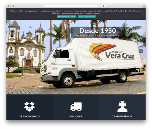 WordPress theme logistic69 - expressoveracruz.com.br