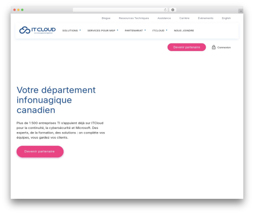WP theme IT Cloud - itcloud.ca