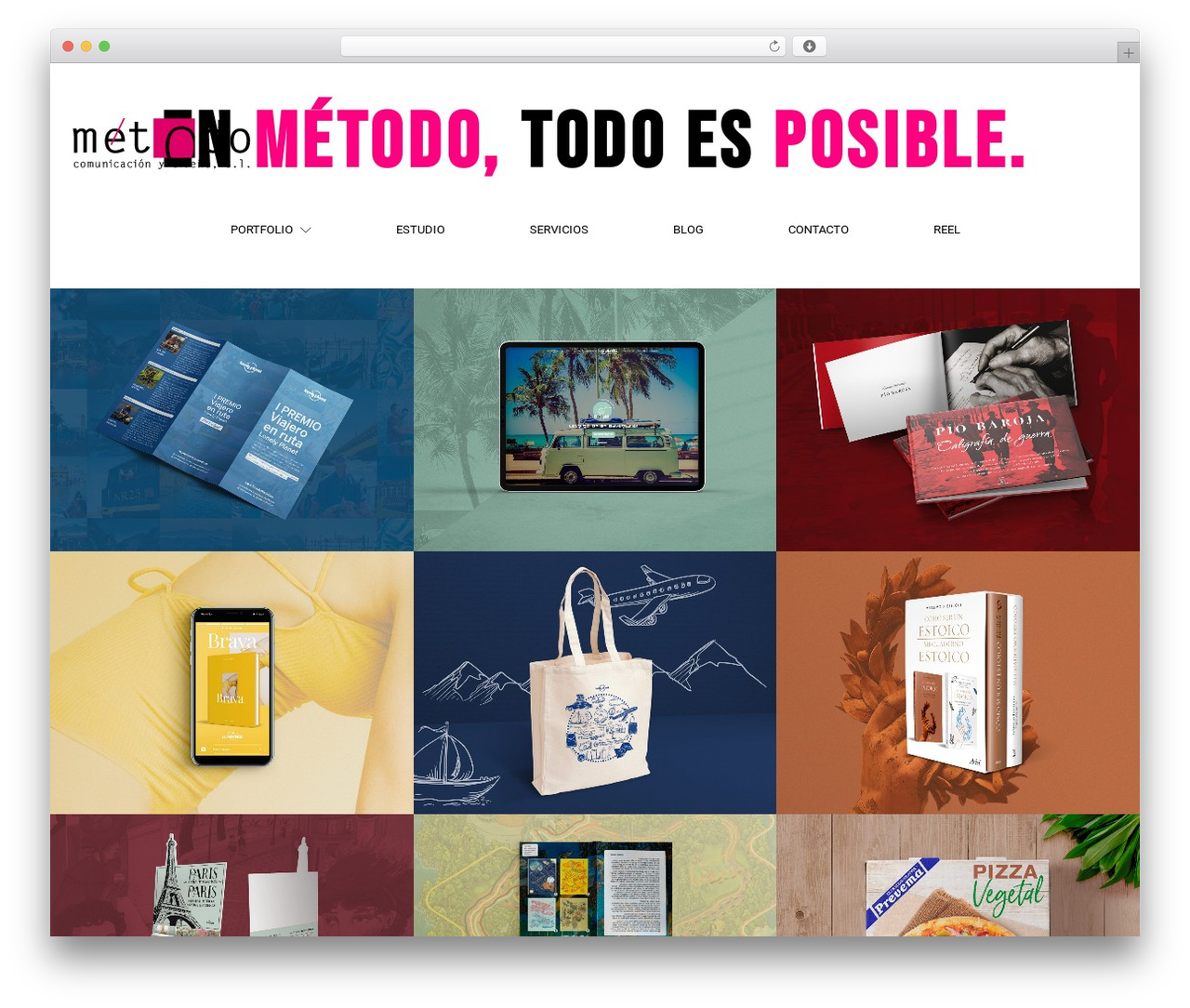 Authentic WP theme - metodocomunicacion.com