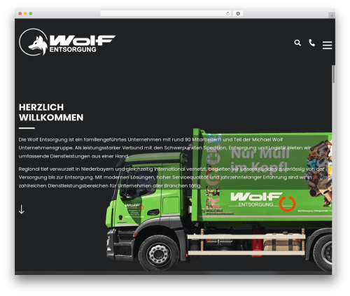 Danubius Wordpress Theme WordPress theme - wolf-entsorgung.de