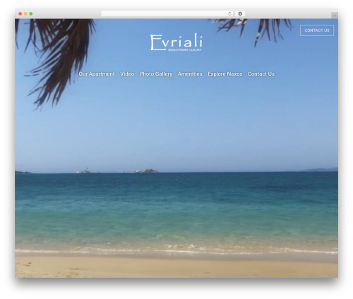 Evriali Theme WordPress theme - evriali.com