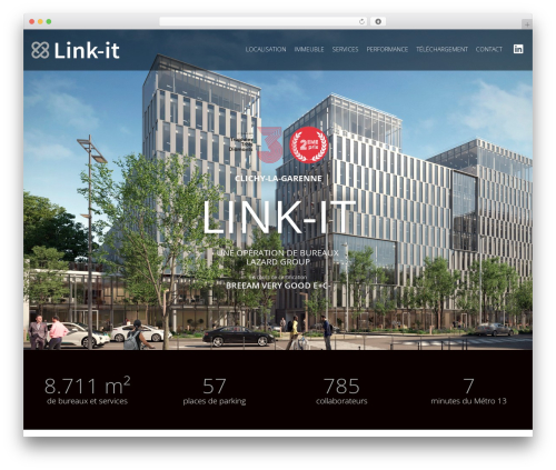 GeneratePress WordPress theme design - link-it-lazard-sa.com