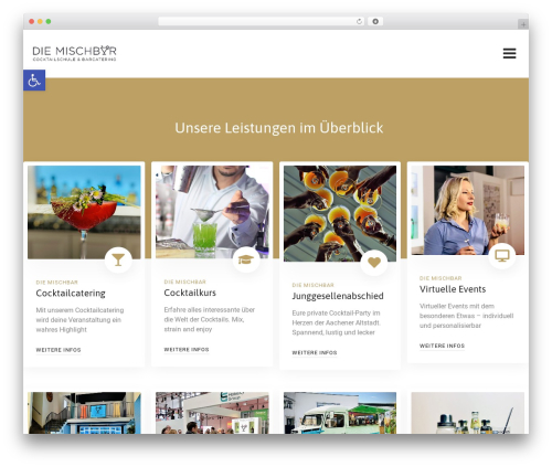 Greenly theme WordPress - die-mischbar.de