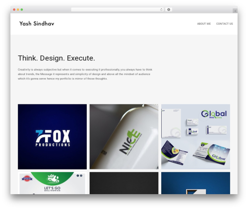Snow WordPress theme - yashsindhav.com