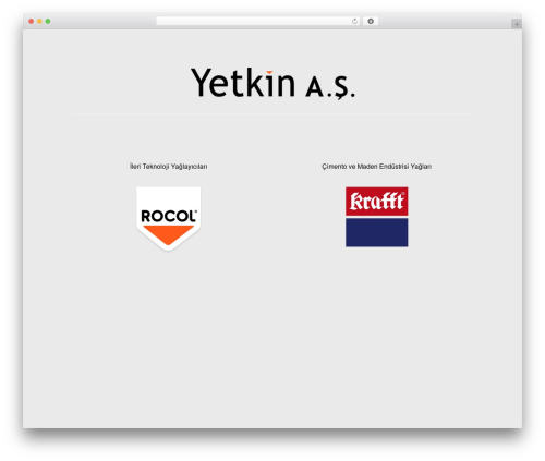 Theme WordPress Basix - yetkin-ltd.com.tr