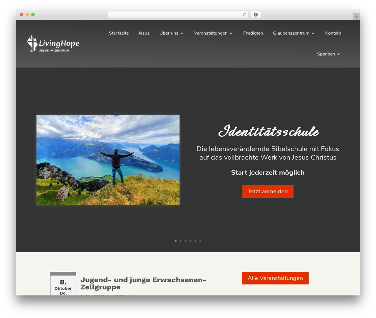 WordPress theme Divi - livinghope.de WordPress theme Divi - livinghope.de