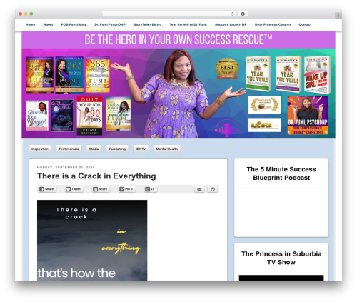WordPress theme Get Noticed! - yourinneryou.com