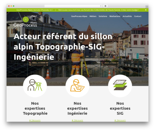 Walt wp framework WordPress plugin - geoprocess.fr