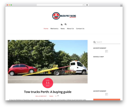 WordPress theme Themify Ultra - mazdapro7racing.co.nz