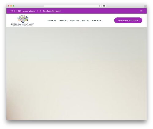 Knirpse WordPress theme - encendamoslaluna.com