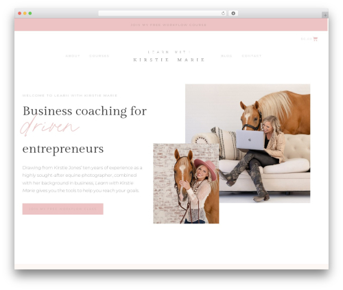 Page Builder Framework WordPress theme image - kmplearn.com