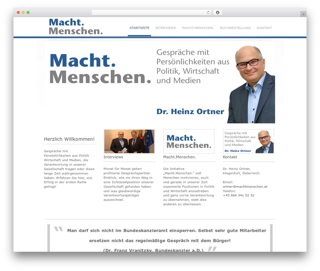 Simplify  Extend WordPress theme - machtmenschen.at