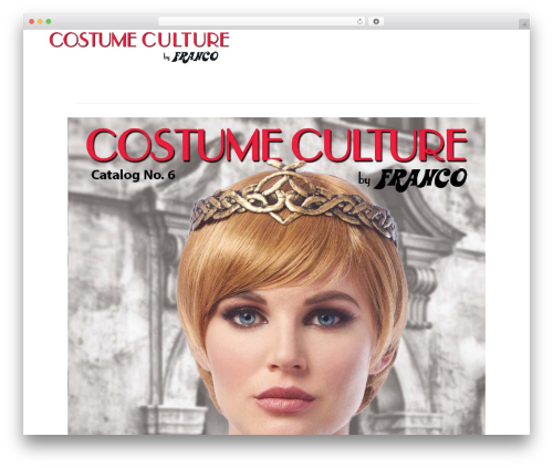 WordPress theme Bazaar - costumeculture.com