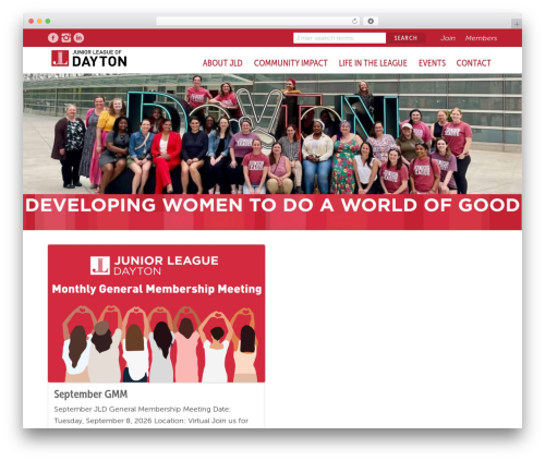 WordPress theme Big Image Basic 1 - jldayton.org