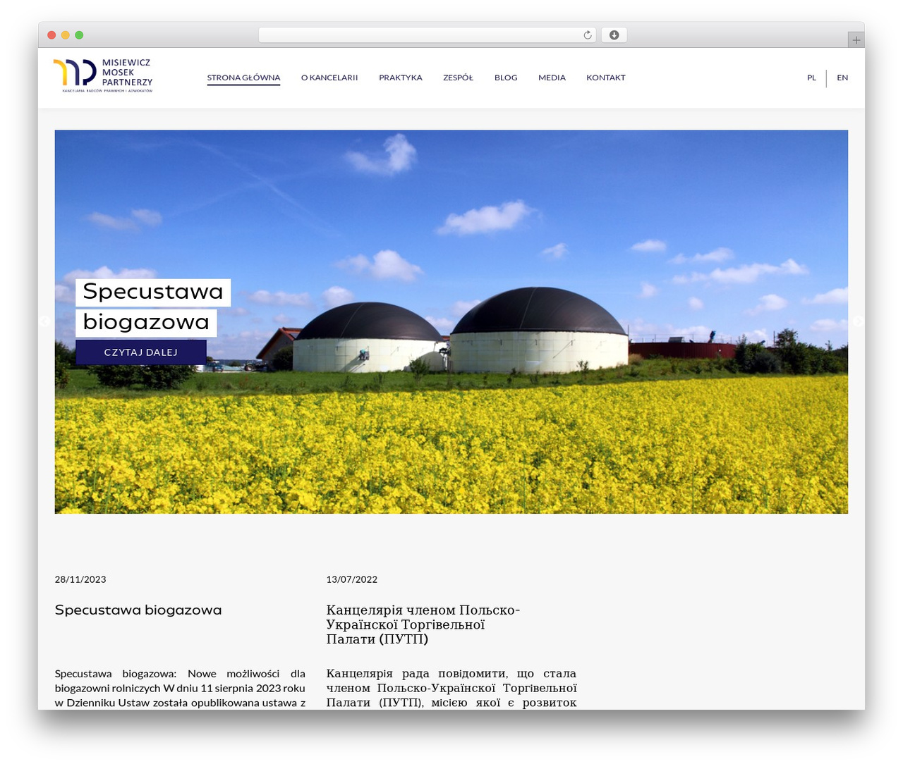WordPressify WordPress theme - mmp.pl