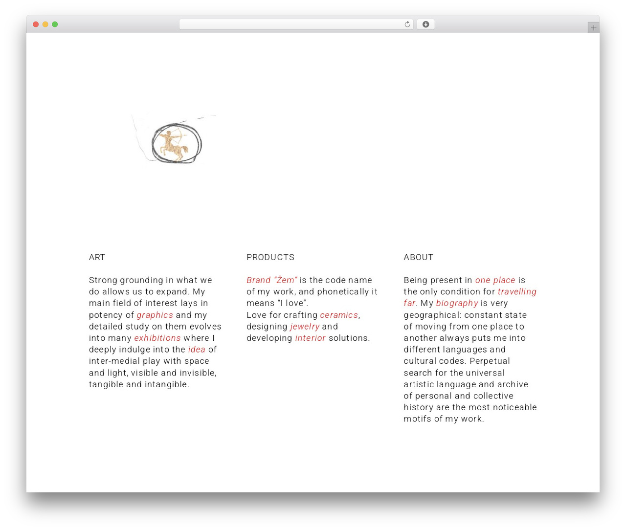 between WordPress website theme - betweenspacesandplaces.com