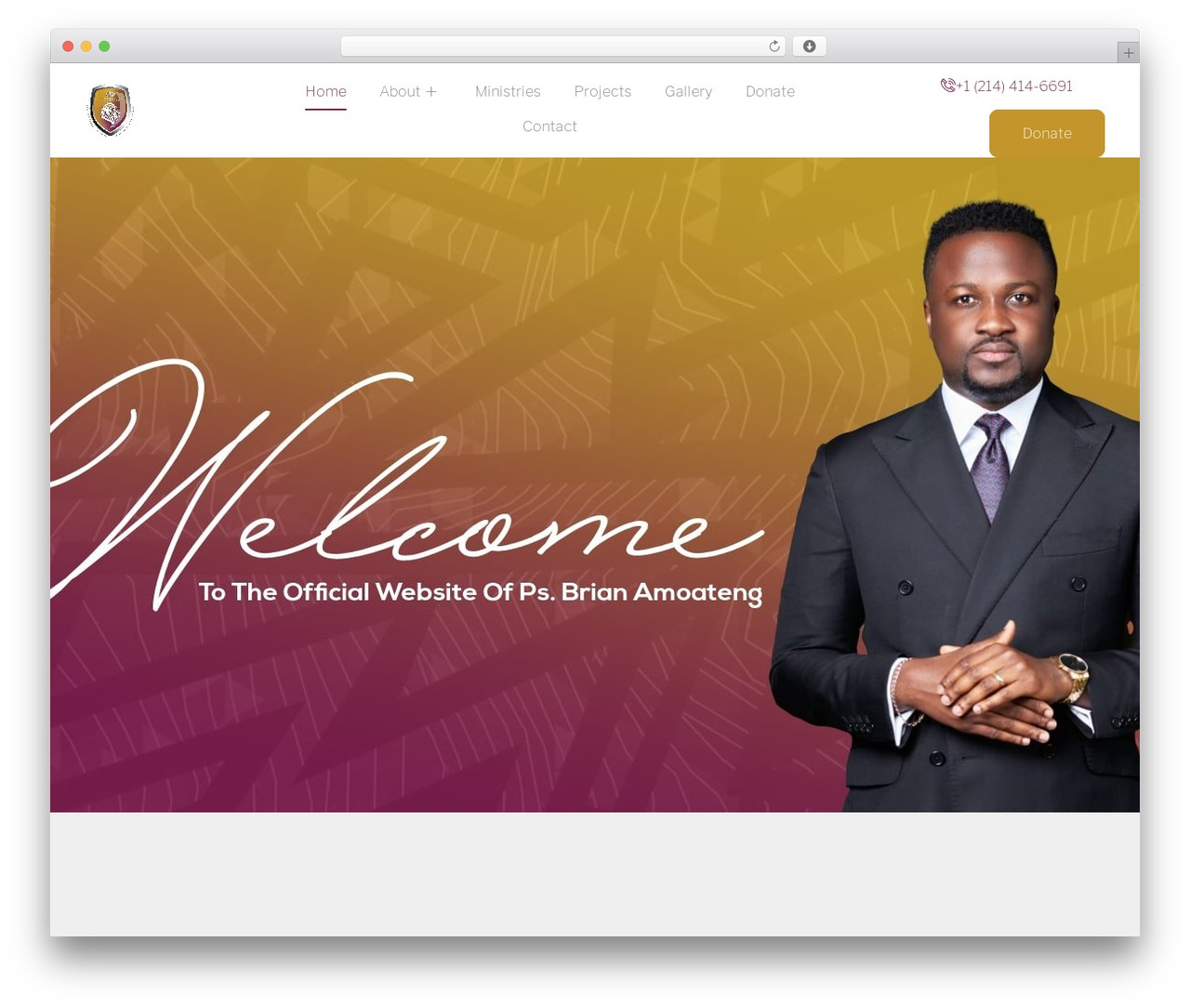 CloudPress WordPress theme - brianamoateng.com