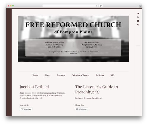 Church Social (church-social) free WordPress plugin - frcpp.org