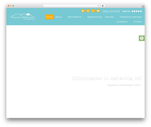 Parent Theme WP theme - wholebodychiropracticnc.com