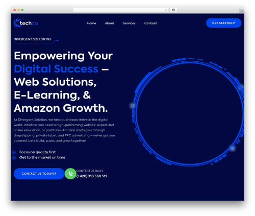 Techco core WordPress plugin - divergentsolution.com