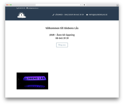 WordPress theme Divi - globenslas.se