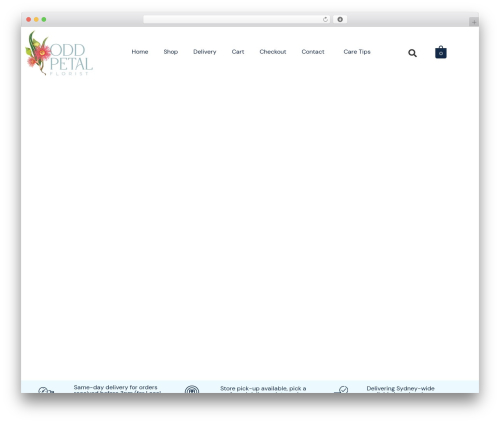 Tco woo checkout editor WordPress plugin - oddpetalflorist.com