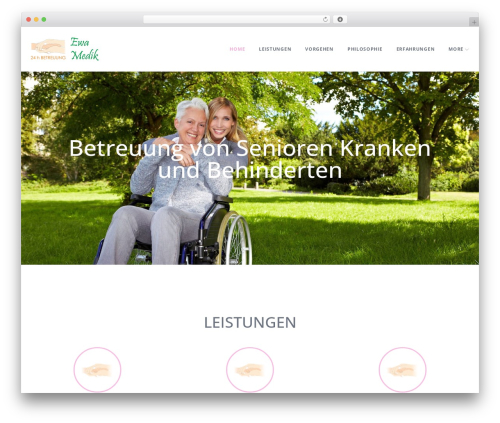 WP theme Cared4 - ewamedik.com