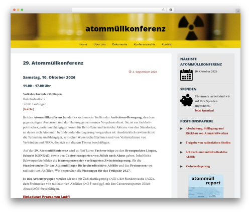 Counterize (counterize) free WordPress plugin - atommuellkonferenz.de Counterize (counterize) free WordPress plugin - atommuellkonferenz.de