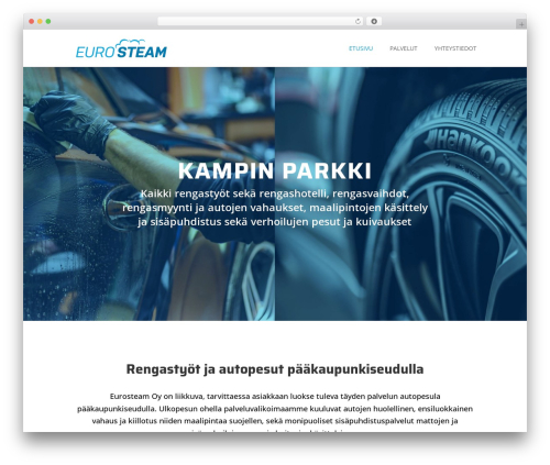 Divi WordPress theme - kampinparkki.fi